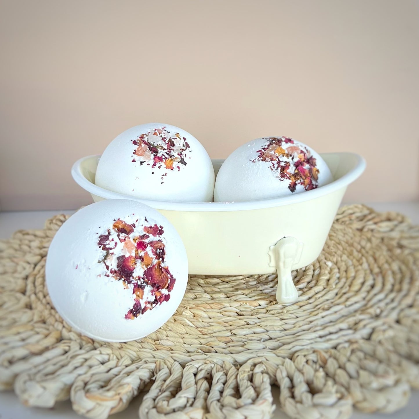 Rose Bath Bomb Large
