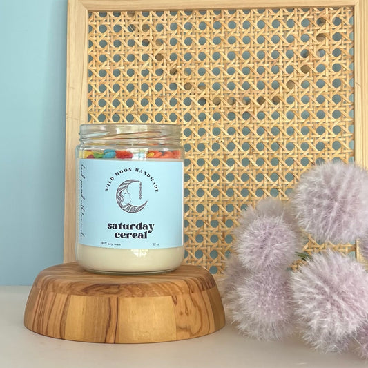 Saturday Cereal- Decorative Candle