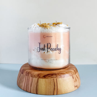 Just Peachy Decorative Candle