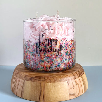 Happy Birthday Decorative Candle