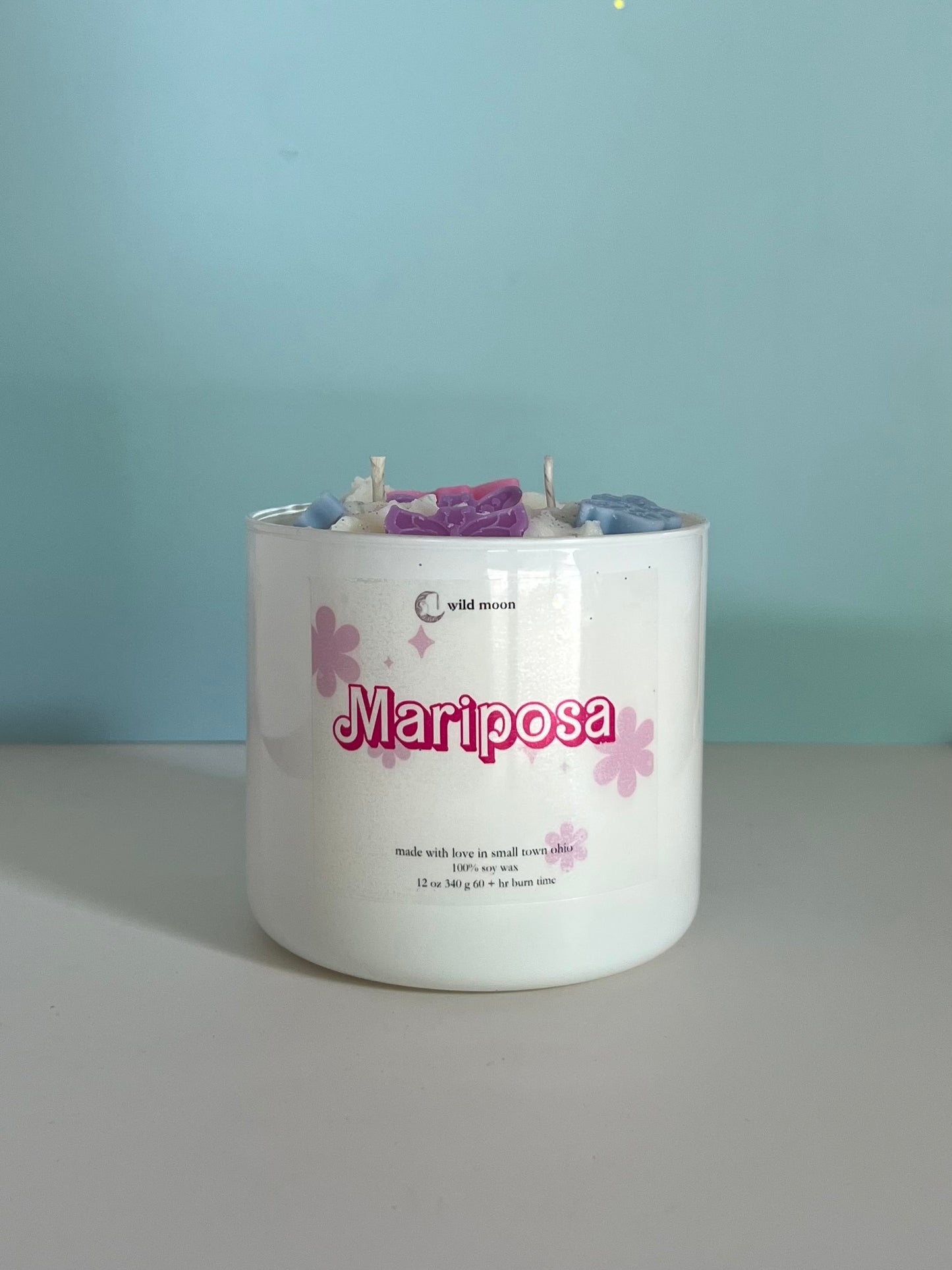 Mariposa Decorative Candle